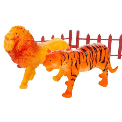 Набор диких животных 2шт, пакет 825-14