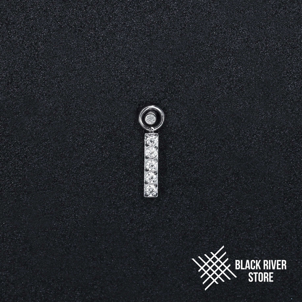 Charm Line 5K Crystal