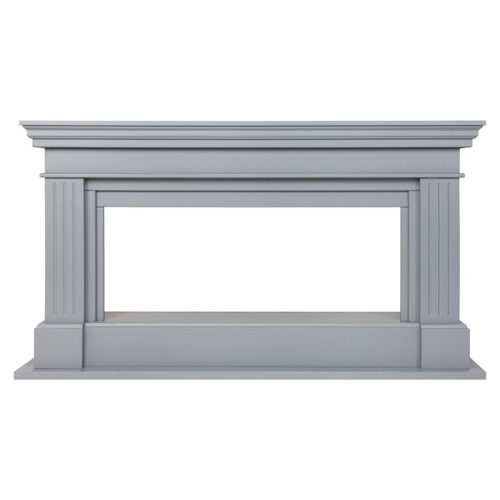 Портал каминный из МДФ RealFlame Ontario GR 45 серый, под очаг Joker 45