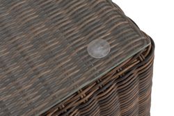 "Капри" журнальный столик плетеный, цвет коричневый