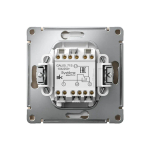 ARTGALLERY Перекрестный ПЕРЕКЛЮЧАТЕЛЬ, 10АХ, механизм, быстрозажим. клем., ПЕСОЧНЫЙ