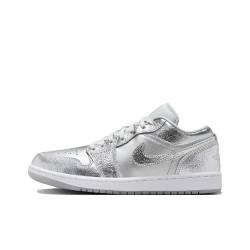 Женские кроссовки Air Jordan 1 Low SE 'Metallic Silver' FN5030-001