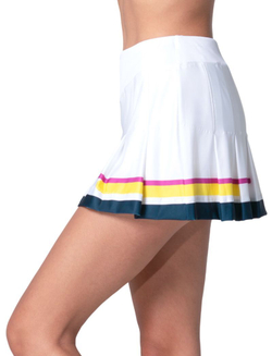 Теннисная юбка Lucky in Love Love Bound - white
