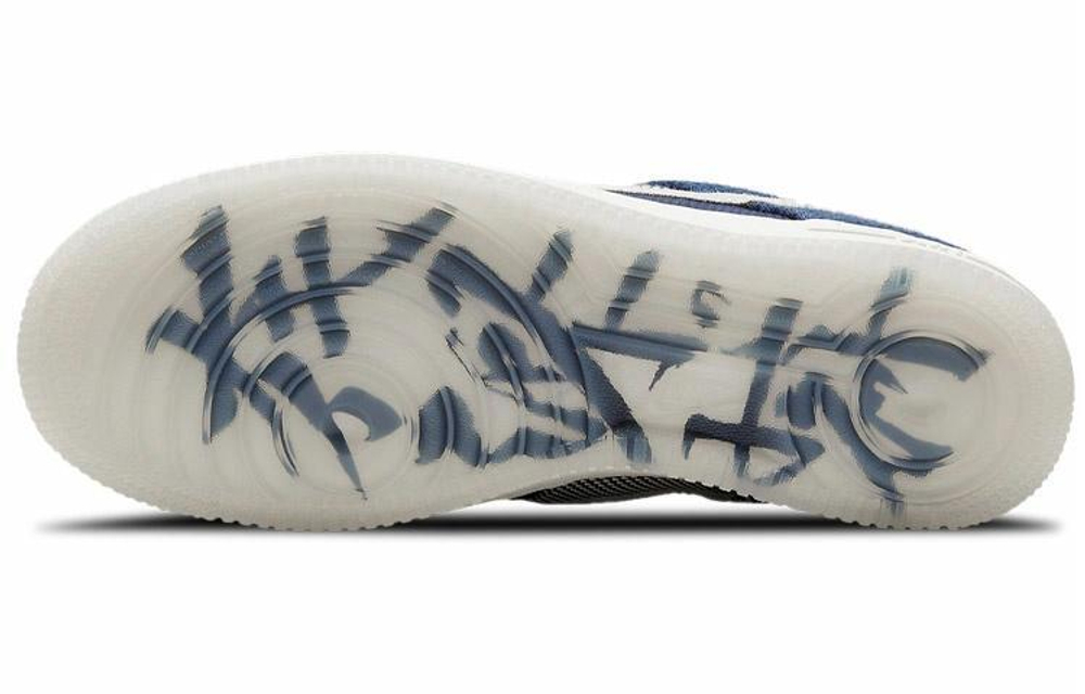 Кроссовки Nike Air Force 1 Low "Sashiko" (Женская размерная сетка)