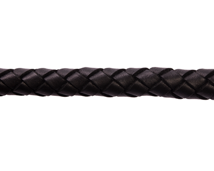 Шнурок плетеный черный Ø 5.0 мм, дл. 50 см