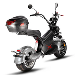 Электроскутер CityCoco WHITE SIBERIA BLACK SEA (SILVER) 5000W