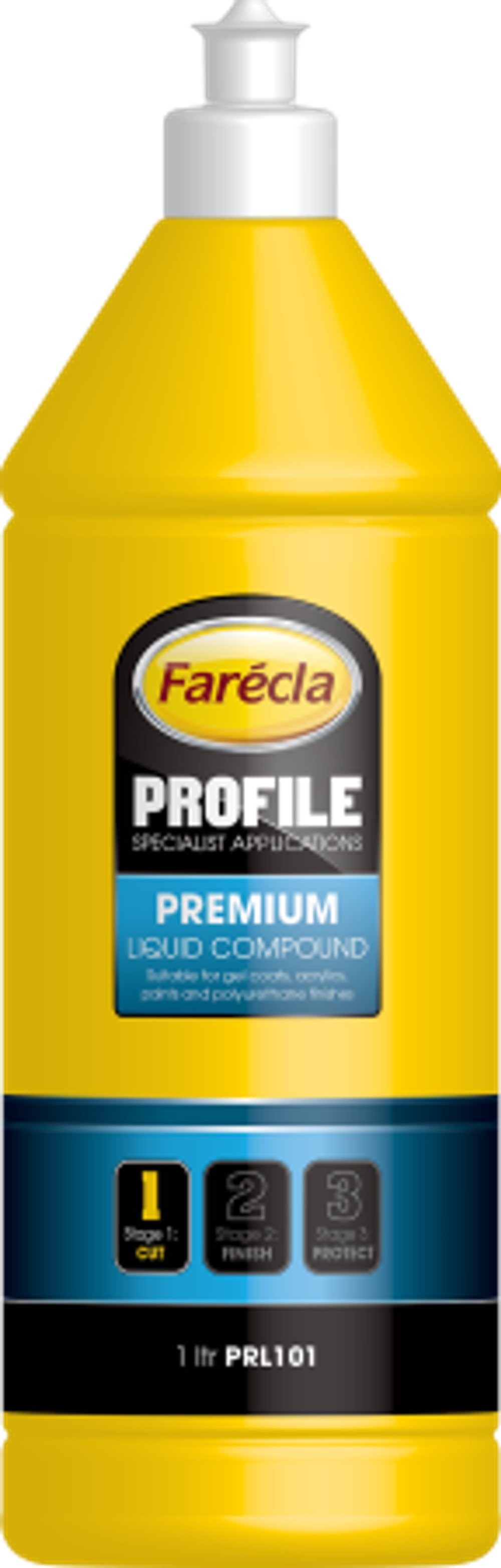 Farecla Profile 350 Premium высокоабразивная универсальная полировальная паста, 1 л.