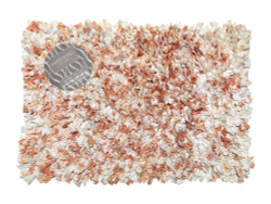 Коврик для ванной 53х86 Carnation Home Fashions Paper Shag Coral