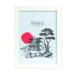 Фоторамка Image Art MD-01/2 МДФ универсальная 13х18 белая | Image Art