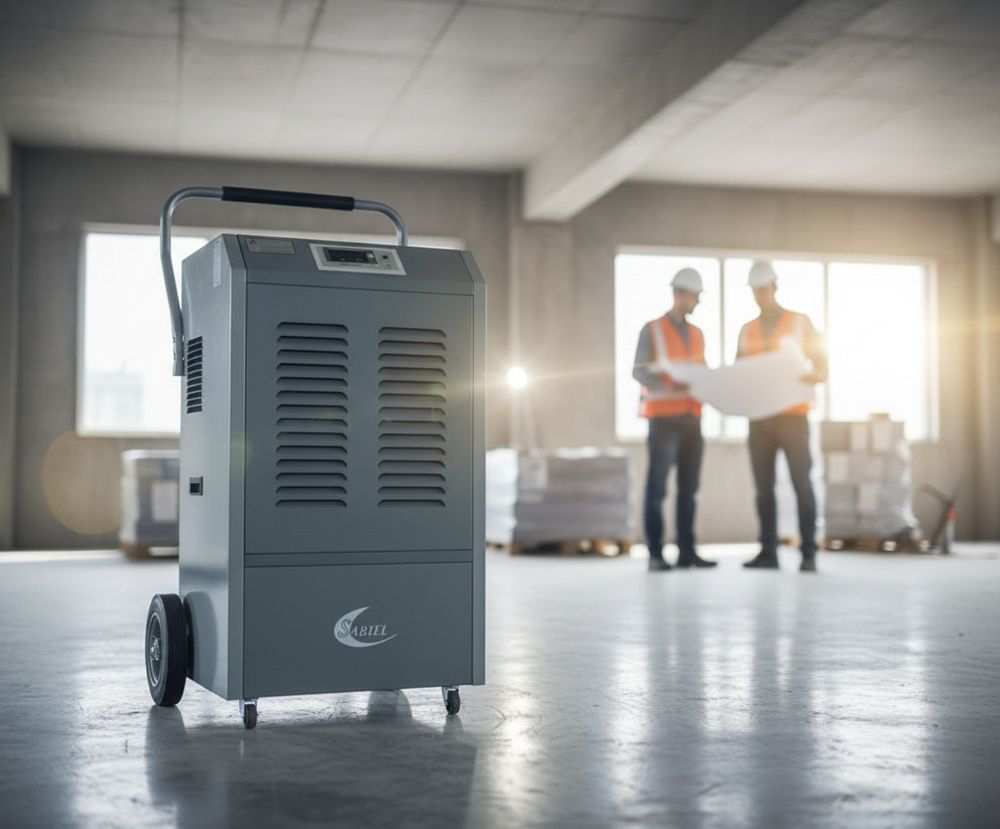 Осушитель воздуха SABIEL DB150B промышленный - [до 150 л. за сутки / для S≈250 м²]