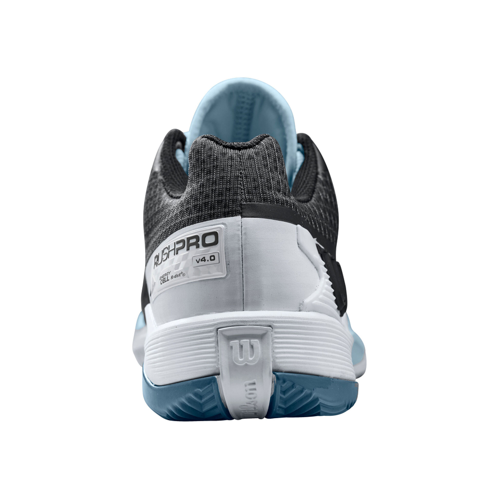 Женские теннисные кроссовки Wilson Rush Pro 4.0 Clay Court Shoe Women - Black, Blue