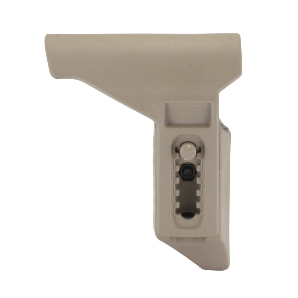 Короткий подщечник для AR для приклада TBS Compact, DLG Tactical - песочный цвет