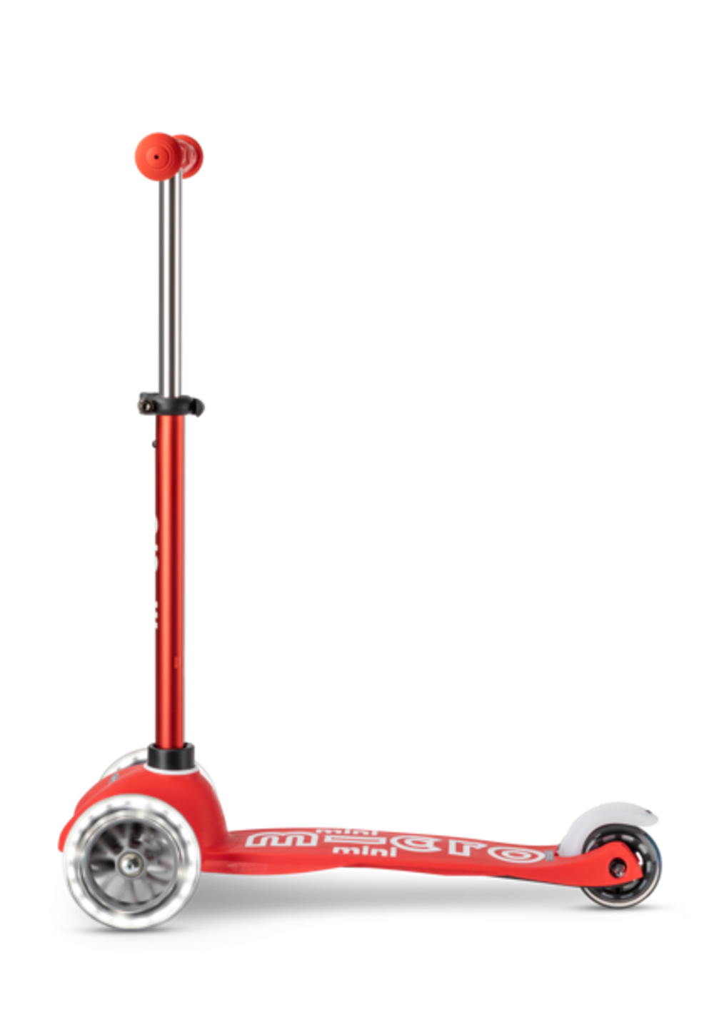 Самокат Mini Micro Deluxe LED Красный