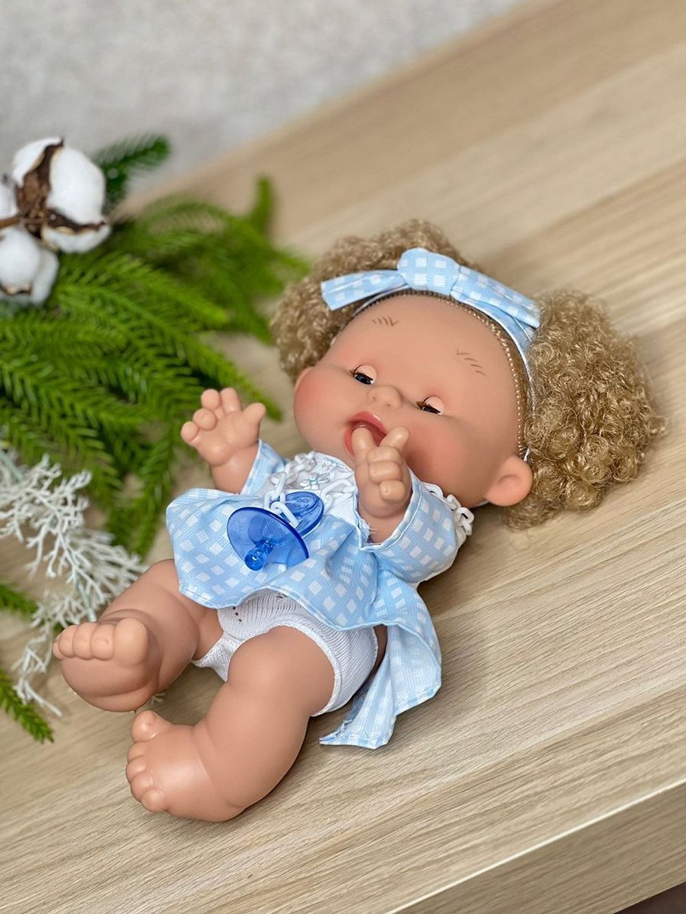 Пупс Nines 26см PEPOTE с закрывающими глазками (N804S20)