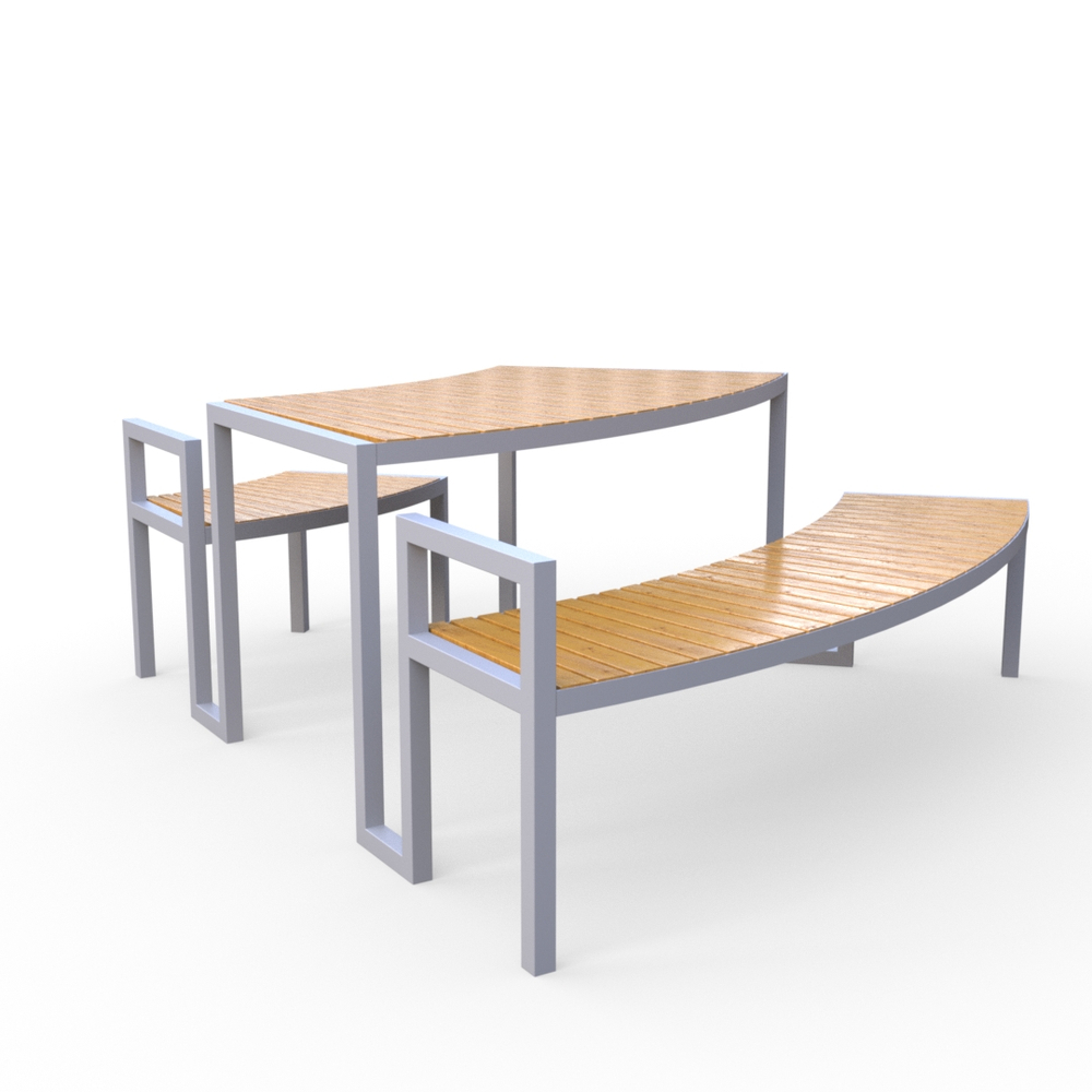 Стол уличный с лавками LÅNGBORDET R1.8