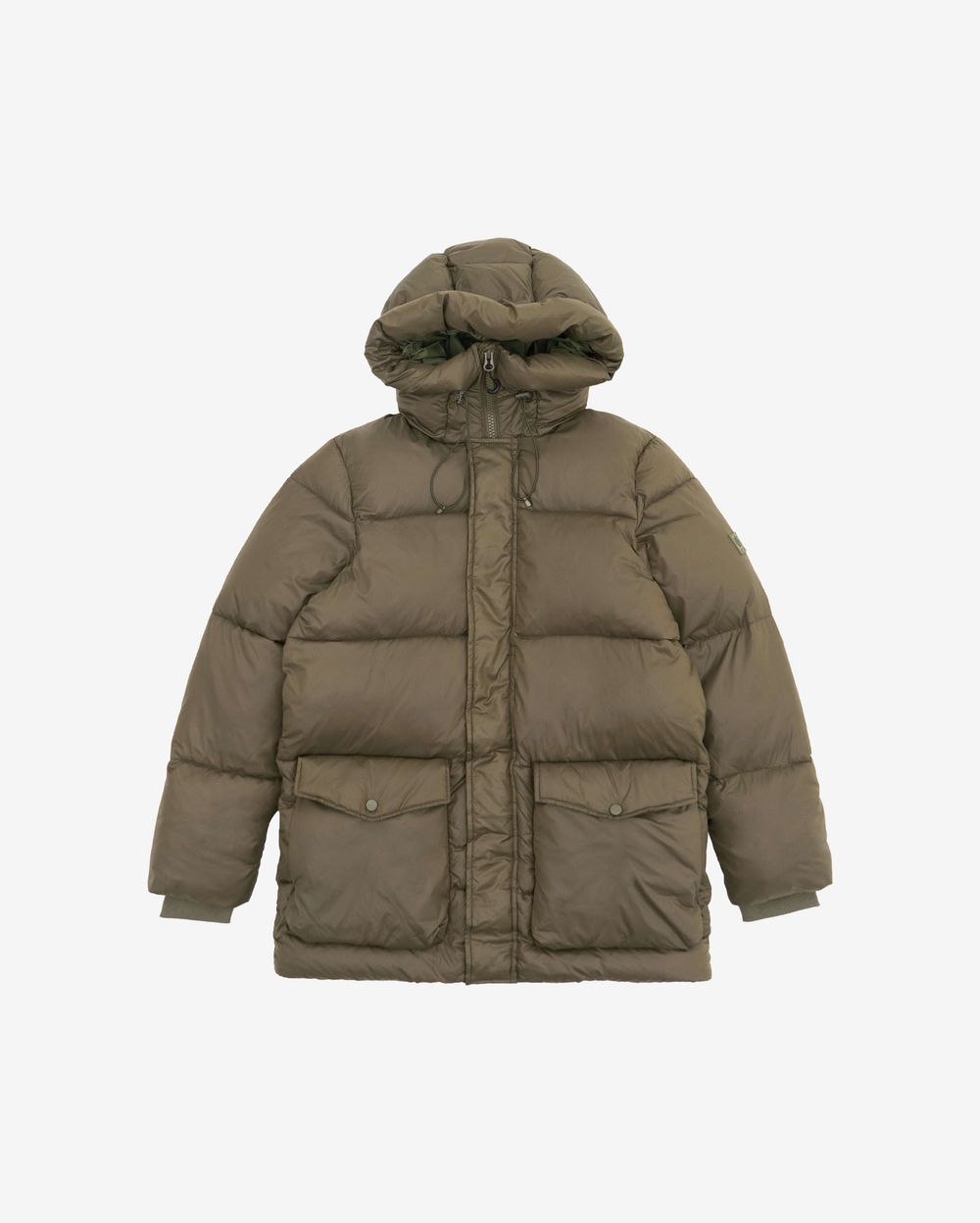 Пуховик Меч FW24 Puffer Long темный хаки