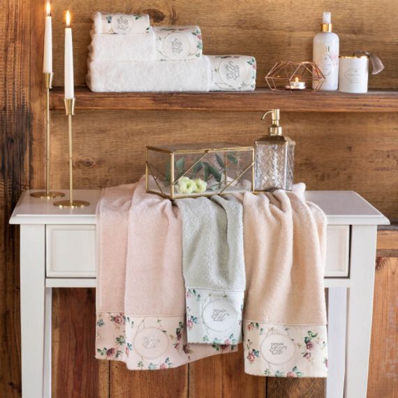 Полотенце ROSELAND Lux 75Х100 в коробке TIVOLYO HOME Турция