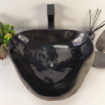 Каменная раковина из речного камня RS-05148 (53*45*16) 0862 из натурального камня