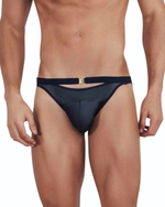 Черные мужские трусы-брифы с декоративным пояском Misty Brief (Размер: S) (Цвет: черный)