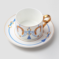 Чайная пара Farforite «На счастье» 250 мл в подарочной коробке