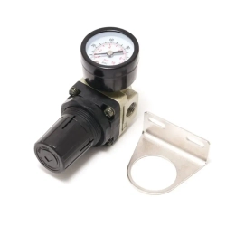 Регулятор давления воздуха с индикатором 1/4(f)-1/4(M) 0-10bar RockForce##Rock FORCE RF-AR2000-02(код 18865)