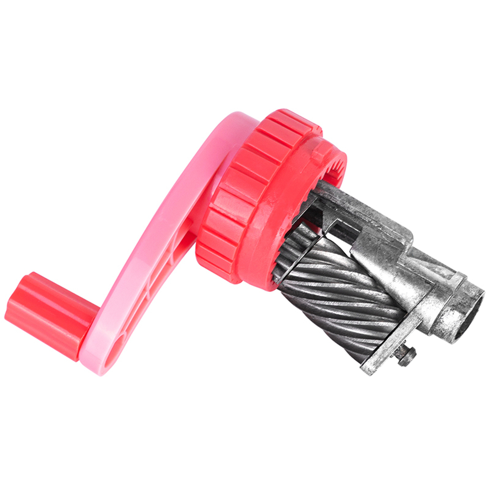 Точилка DELI "Blooming" Juice механическая, 1 отверстие, с контейнером, ассорти