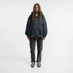 Худи Dissident Zip DDesigns in Garment Dyed Concrete