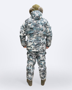 Зимний костюм ГОРНЫЙ –45 °C, Алова, белый камуфляж