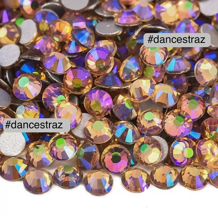 Стразы клеевые, Transparent Amethyst, P75, SS16, 1440, (F2)