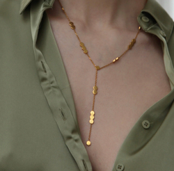 галстук hexagon золото