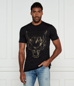 Футболка Lamina Tiger Plein Sport - черный(MTK8009 STE001N)