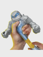 GooJitZu Thrash Strikers 43493 Рыцарь Траш, тянущаяся фигурка антистресс, растягивающийся герой серии