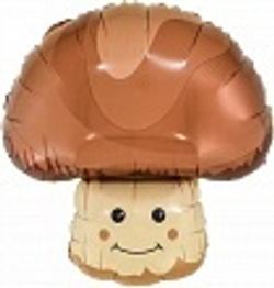 Шар (23""/58 см) Фигура, Грибок, 1 шт. Б167
