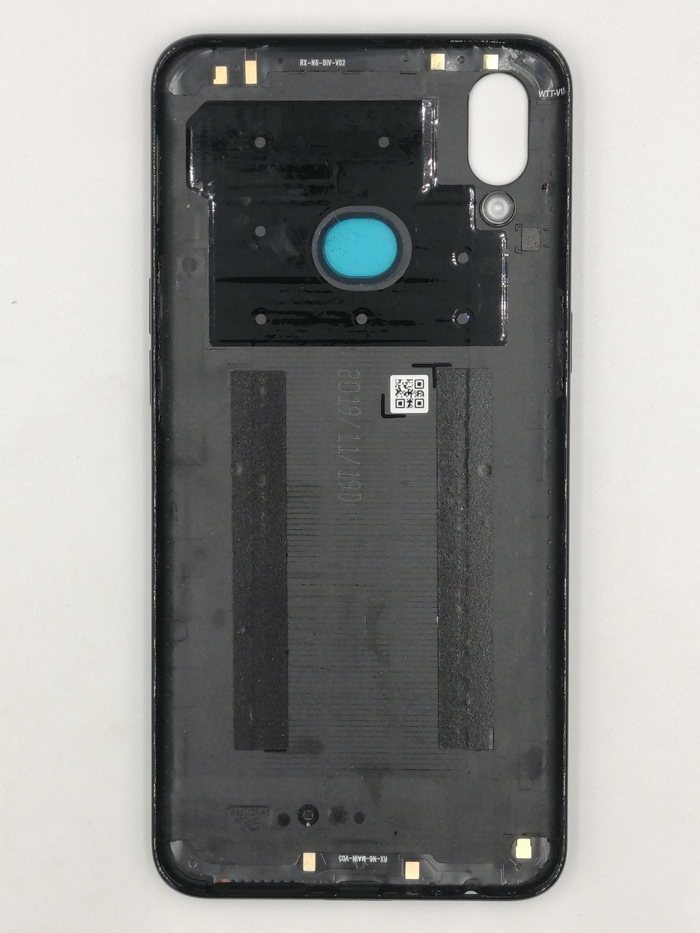 Задняя крышка для Samsung Galaxy A10s (SM-A107F) Черный