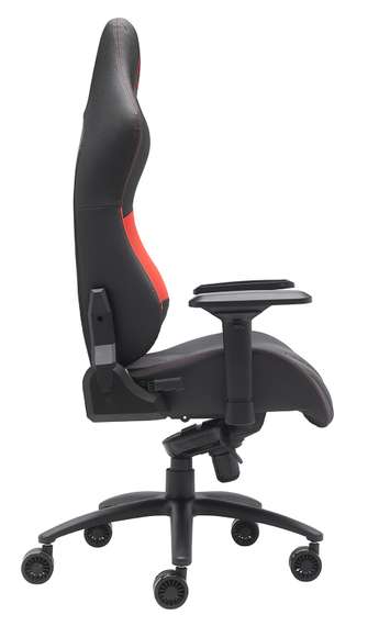 Стул для геймера Everprof Jaguar Экокожа Красный