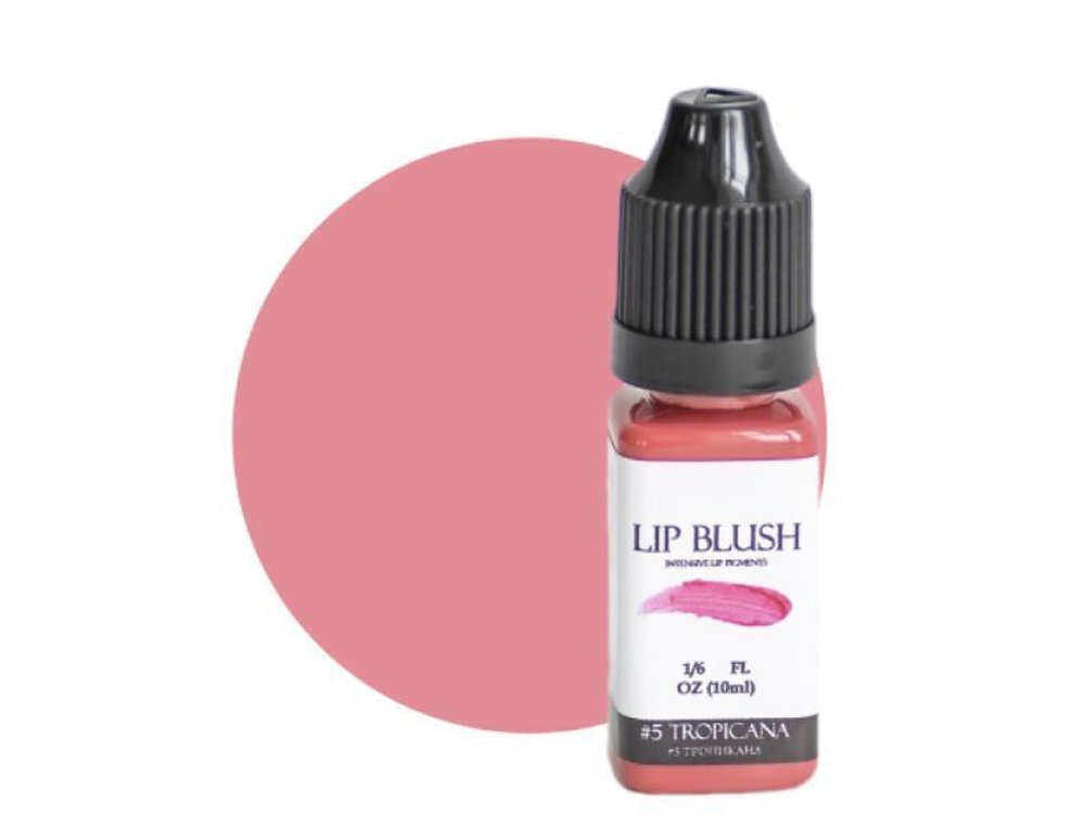 Пигмент для перманентного макияжа LIP BLUSH #5 TROPICANA Тропикана, 10 мл