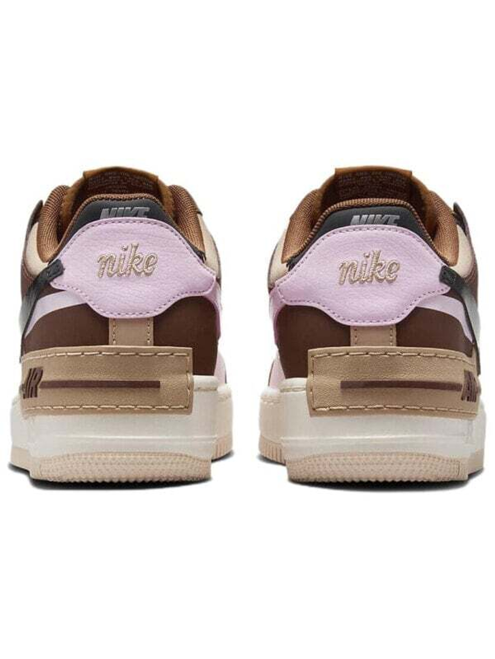 Кроссовки Nike Air Force 1 Shadow 'Light British Tan Pink Cacao Wow'