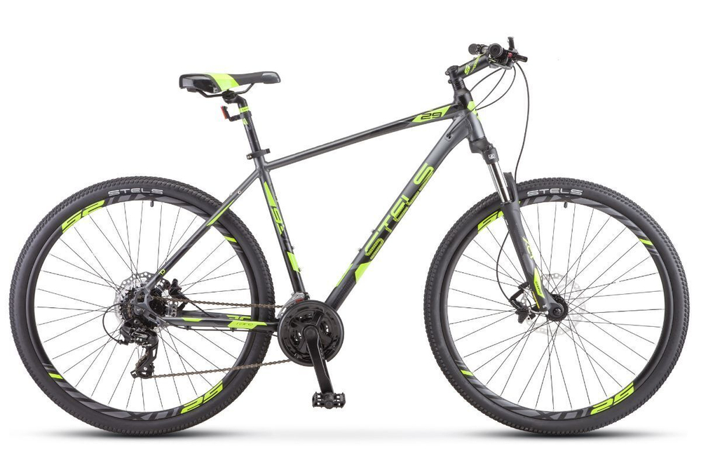 Велосипед 29" STELS Navigator-910 MD р.20.5" V010 Чёрный/золотой