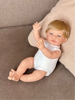 Кукла Marina and Paula 42cм Baby мягконабивная без одежды (M22)