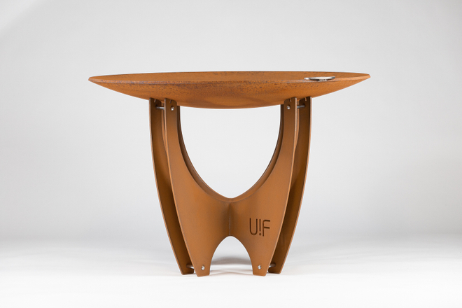 Чаша для костра с высоким основанием Up!Flame STEEL CUP 850 Magnum oxi