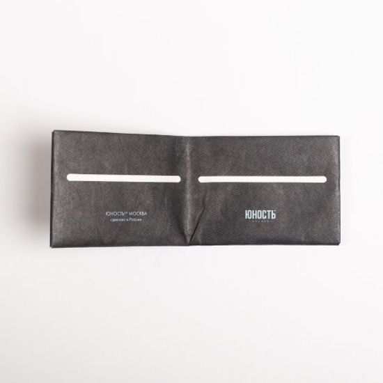 Кошелек ЮНОСТЬ™ Monogram  Tyvek® Черный