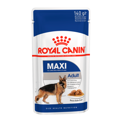 Пауч для взрослых собак крупных пород, Royal Canin Maxi Adult