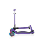Самокат Globber Junior Foldable Lights фиолетовый