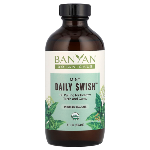 Banyan Botanicals, Daily Swish™, со вкусом мяты, 236 мл (8 жидк. унций)