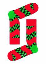 Носки унисекс Race Sock с финишной прямой (Размер: 29) (Цвет: желтый)