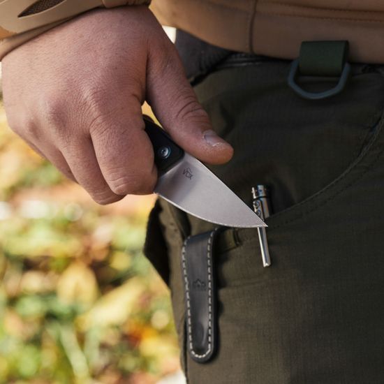 Нож MKM MA01 CF MAKRO1 - сталь клинка Bohler M390