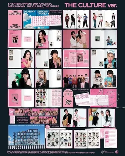 Альбом 2025 SMTOWN : THE CULTURE, THE FUTURE [THE CULTURE ver.]