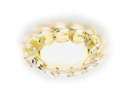 Встраиваемый точечный светильник G201 CL/G золото/прозрачный GX53