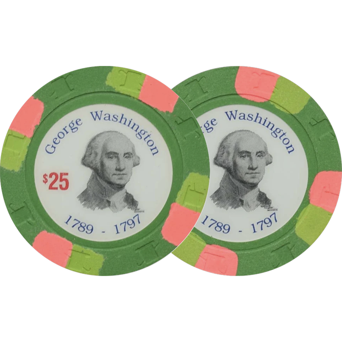 Paulson Presidents $25 Chip