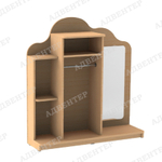 Игровая зона УГОЛОК РЯЖЕНИЯ с зеркалом